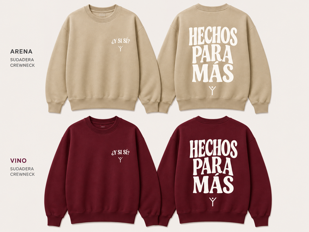 Sudadera Bubble Hechos para Más