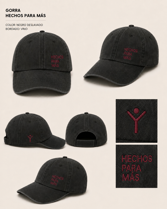 Gorra Hechos para Más