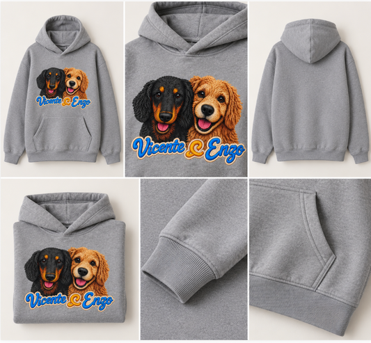 hoodie personalizada de mascota
