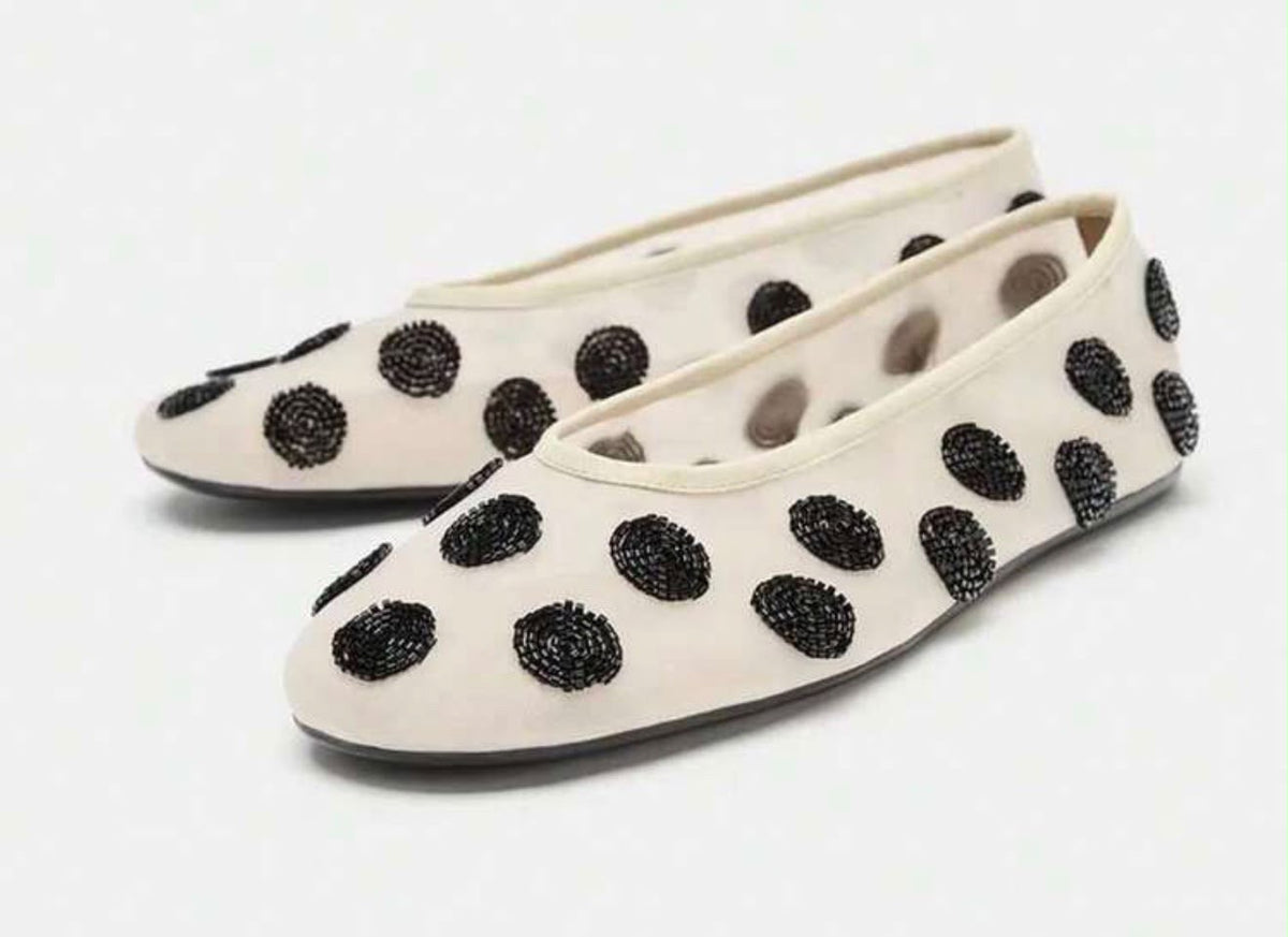 Zapatos polka dots