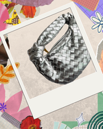 Bolsa de mano Jodie small plateada