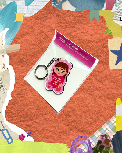 Llavero BabyGirl Piggy