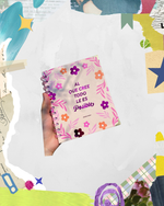 Libreta Girly Flores