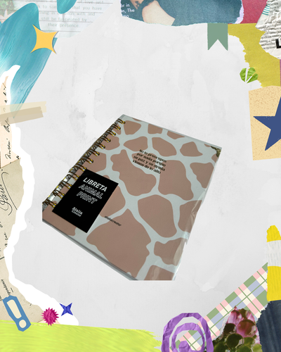 Libreta Animal Print Jirafa