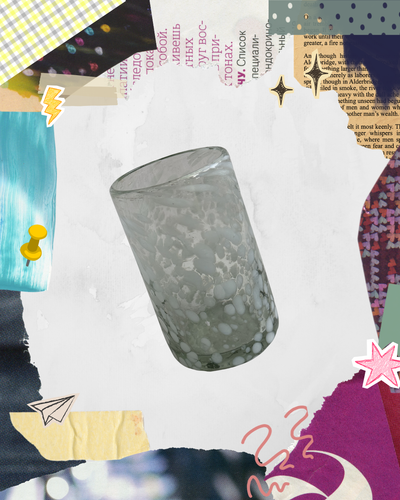 Vasos vidrio soplado