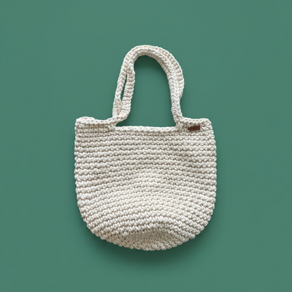 Tote bag crochet macrame