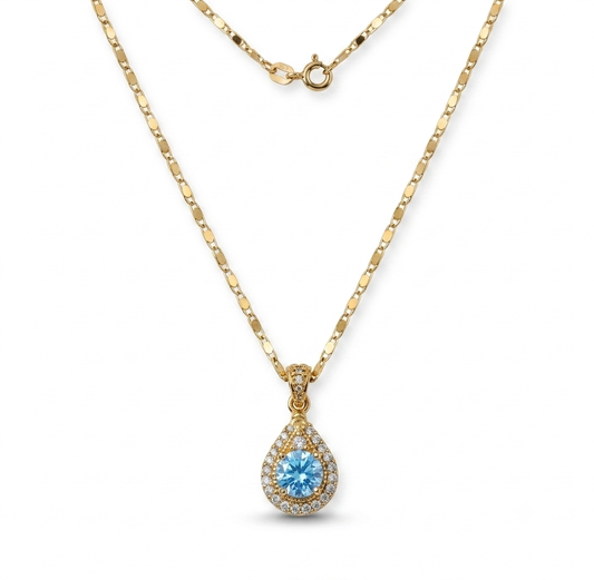 Collar piedra clara