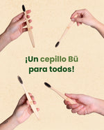 Regalo sustentable · Cepillo de bambú Bü · Kit 2 piezas