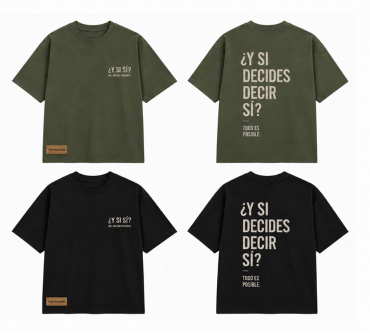 Playera Todo es Posible