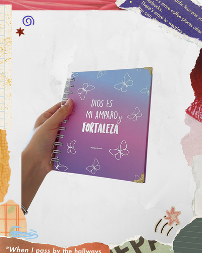 Libreta Girly Mariposa