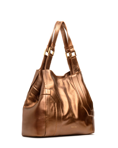 Bolsa de piel PIENA COPPER