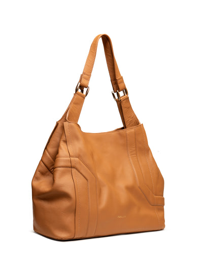 Bolsa de piel PIENA MIEL