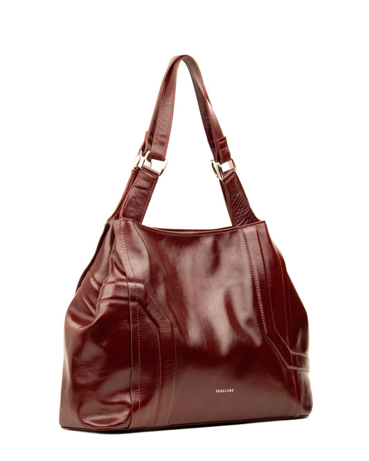 Bolsa de piel PIENA ZARZAMORA