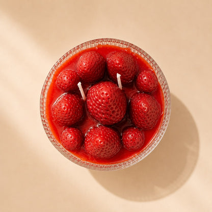 vela STRAWBERRY PANNA COTTA