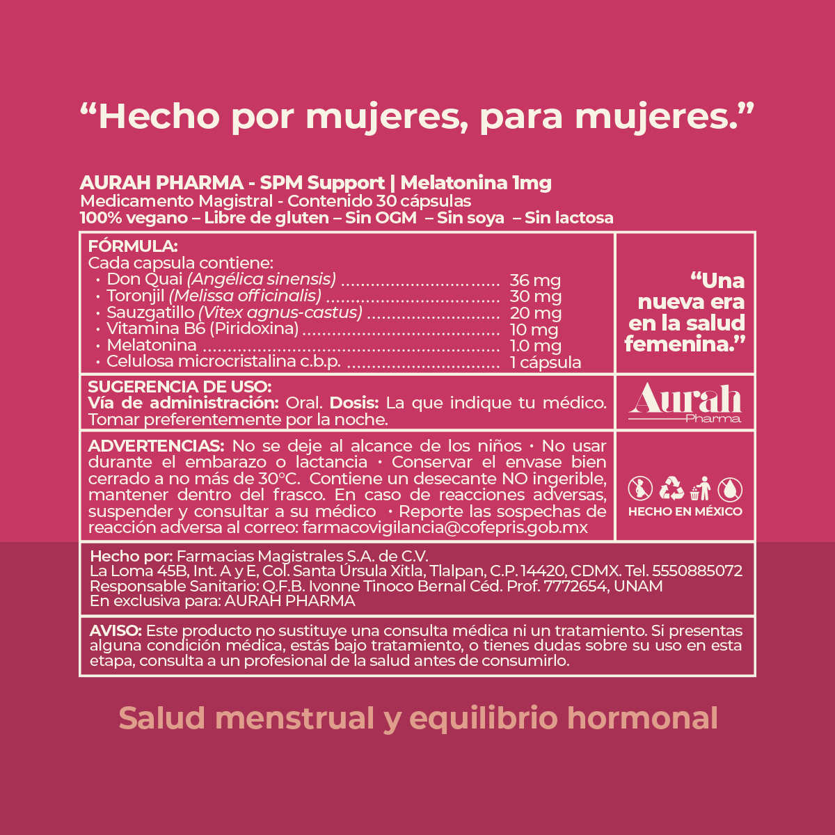 Suplemento SPM – Balance Menstrual